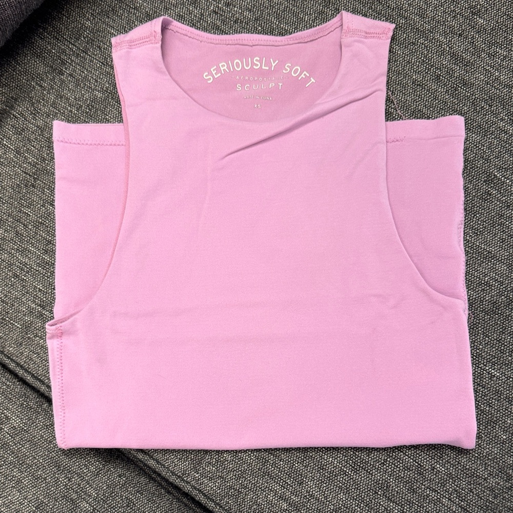 Aeropostale Seriously Soft Pink Tank Top